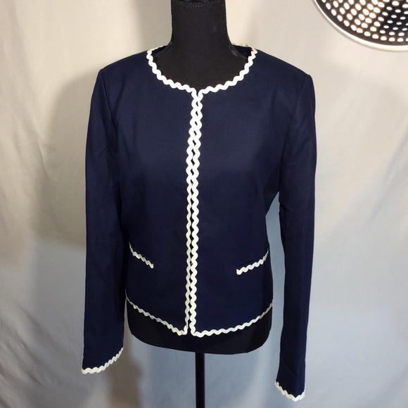J. Crew Navy Blazer - Picture 3 of 6
